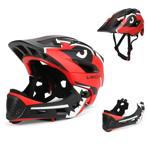 Kids detachable full face bike - full,