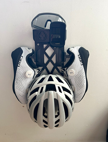 Helmet and shoe - , cycling