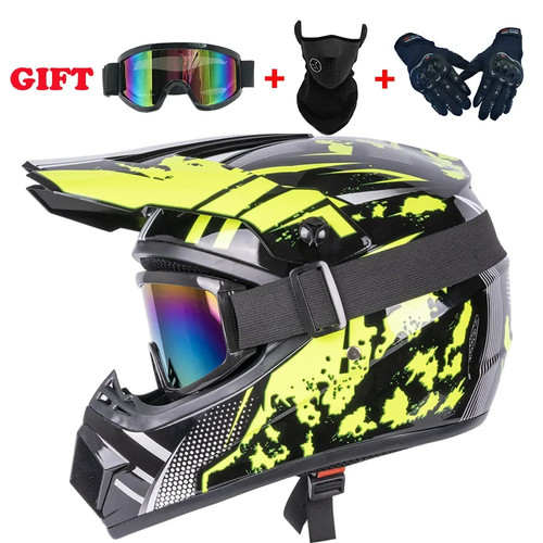 Full face motorcycle - face, helmet