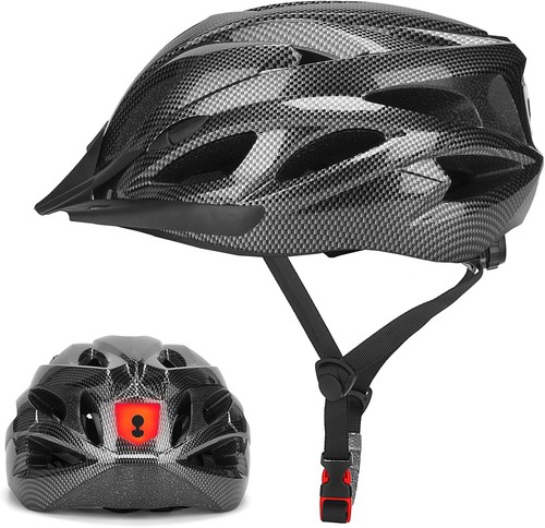 Bike helmet adult with led - helmet,
