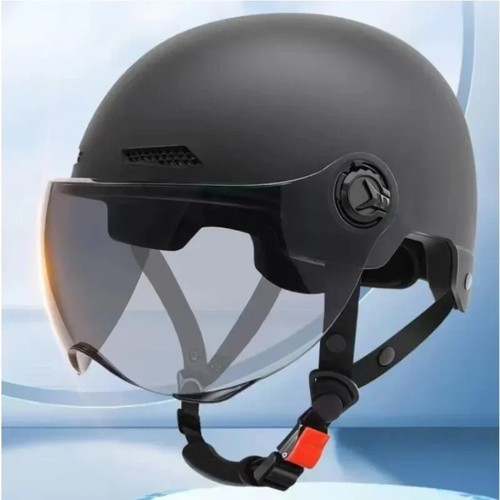 Bike helmet wth glass adult - glass,
